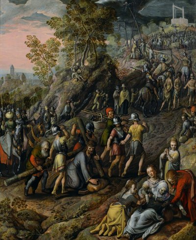 Christus trägt das Kreuz von Joachim Beuckelaer